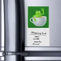 Frog in a Tea Magnet