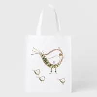 Polyester Bag - Wire and Stone Chickens