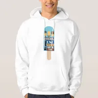 Keeping My Cool One Popsicle at a Time Chilled Dad Hoodie