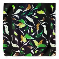 Minimalism bright colors asymmetric shapes bandana