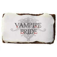 Vampire Bride Brownies