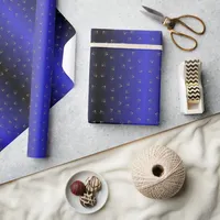 Twinkling Starry Night - Falling Stars Wrapping Paper