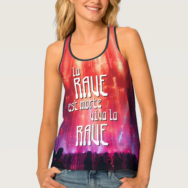 La rave est morte! Viva la rave! Tank Top