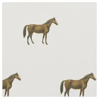 Vintage Horse Fabric