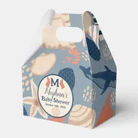 Baby on Board Nautical Baby Boy Shower  Favor Boxes