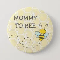 Mommy to Be Bumblebee Baby Shower Button