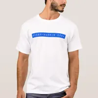 Biden-Harris 2024 Retro Label design T-Shirt