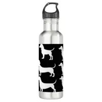 Cute Dachshund Stainless Steel Water Bottle