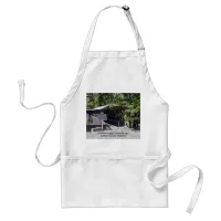 Clarkson Covered Bridge Alabama  Adult Apron