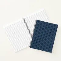 Shades Of Blue Ruled Notebook