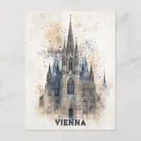 Travel to Vienna Austria Postcard