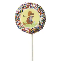 Fun and cute pony with baby - kids birthday party chocolate covered oreo pop