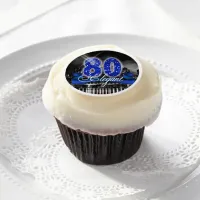 City Lights Elegant Eighty ID191 Edible Frosting Rounds