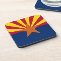 Arizona State Flag Beverage Coaster
