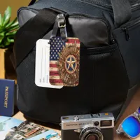 Majestic Star-Spangled Banner Luggage Tag