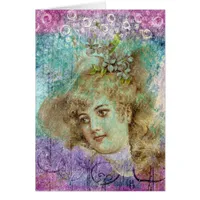 Vintage Lady Digital Art