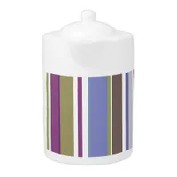 Modern New Season Stripes Teapot