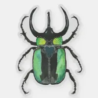 Atlas Beetle Love Bug Sticker