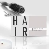 Classy Beige Hair Stylist Business Card