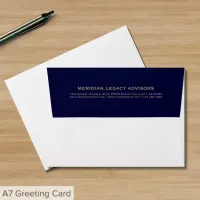 Simple Typographic Business Envelope