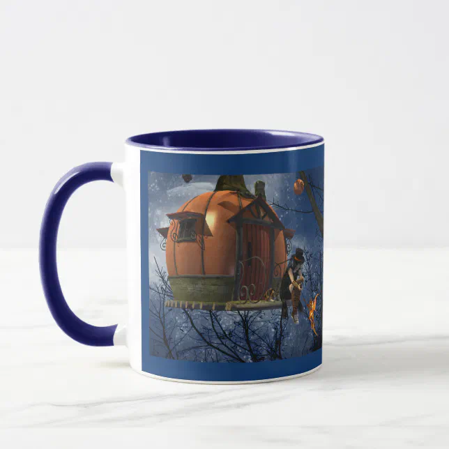 Cute Halloween Creature Encounter Mug