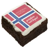 Syttende Mai May 17th Norwegian National Day Flag Brownie