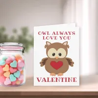 Owl Always Love You, Valentine Holiday Card