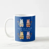 cute cats for cat lovers and coffee lovers mug