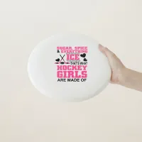 cute sugar and spice girls ice hockey Wham-O frisbee