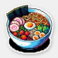 Pixel Art Ramen Noodles  Sticker