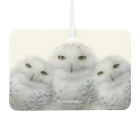 Dreamy Wisdom of Snowy Owls Air Freshener