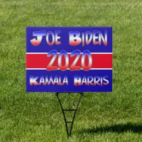 Joe Biden and Kamala Harris Support for 2020 Sign