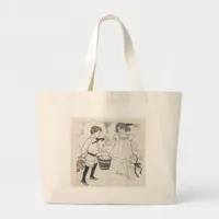 Jack and Jill Large Tote Bag