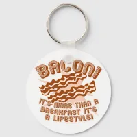 Bacon Lifestyle Keychain