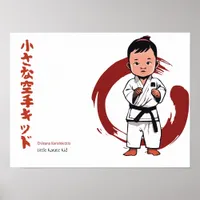 Little Karate Kid Poster