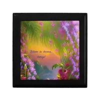 Fantasy landscape, tropic and dreamy  gift box