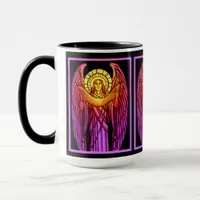 Stained Glass Angel Mug