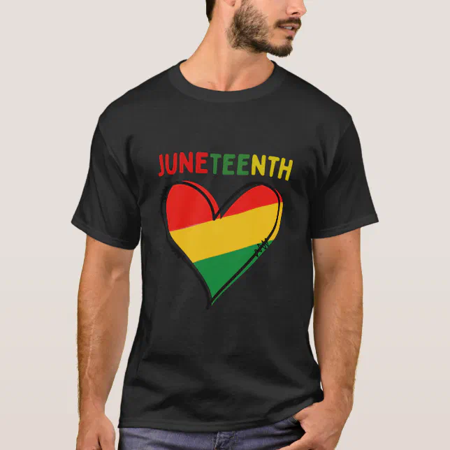 Same Heart Inside Juneteenth Black History T-Shirt