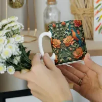 Bird's Flower Mug