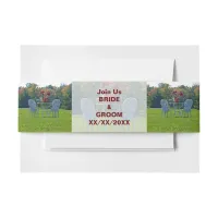 Meadow of Love Invitation Bands Invitation Belly Band