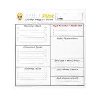 Daily Planner - SkullPilot Daily Flight Plan Notepad