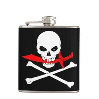 Jolly Roger Flask