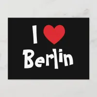 I Love Berlin Postcard