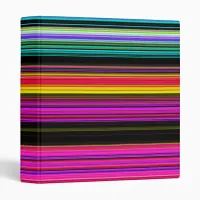 Thin Colorful Stripes - 2 Binder