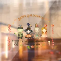 Halloween Little Monsters Window Cling