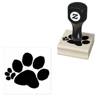 Rubber Stamp - Polydactyl Pawprint 2 (rght)