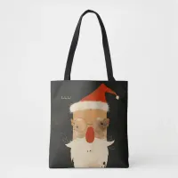 Shabby Santa Tote Bag