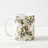 South African Seamless  Floral Theme Coffee Mug