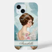 Dreamy Vintage Inspired Rose Fairy I Phone Case