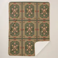 Floral Classic Green Persian Oriental Rug Style